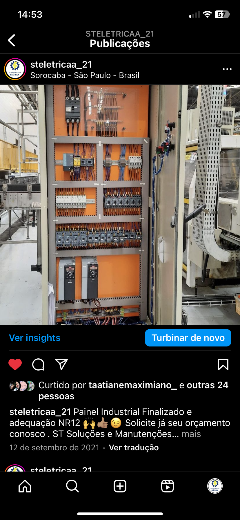 Painel Industrial e Adequação NR12